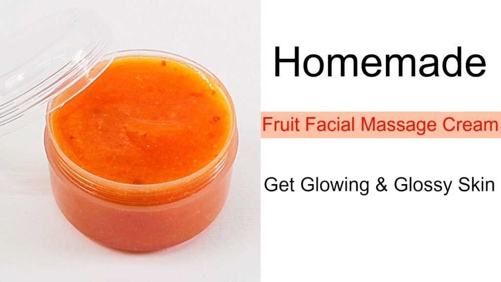 How to Make Fruit Facial Cream at Home?