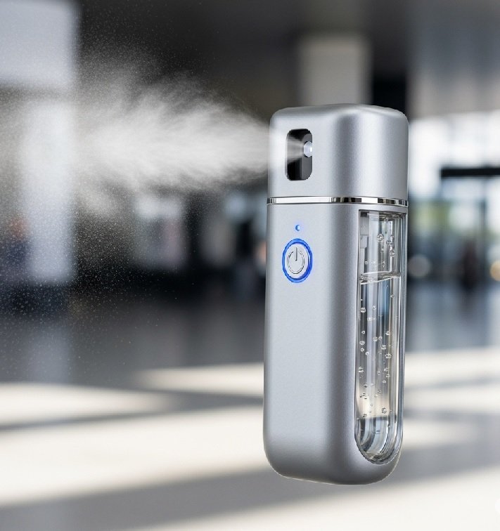 Nano Mist Sprayer for On-The-Go Hydration