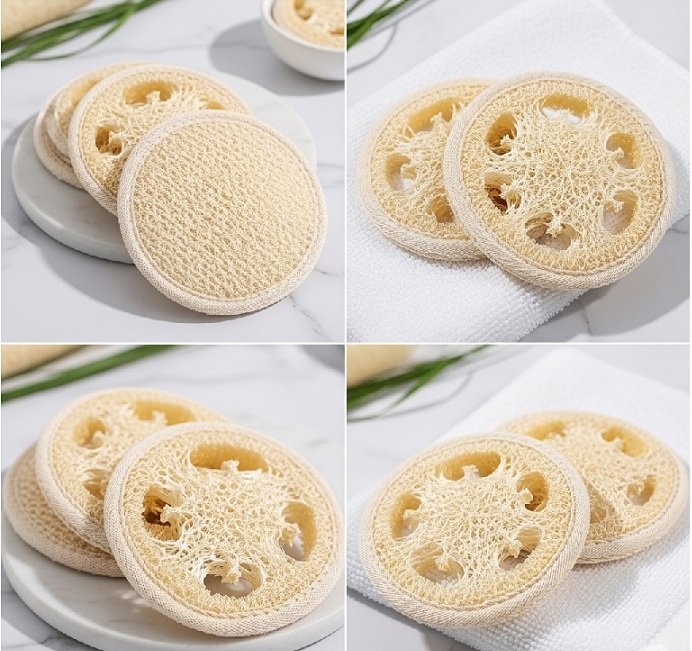 Best Face Loofah Pad Sheets