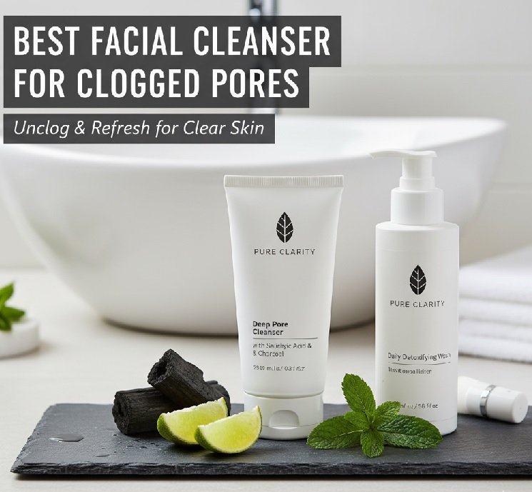 Best Facial Cleanser for Clogged Pores