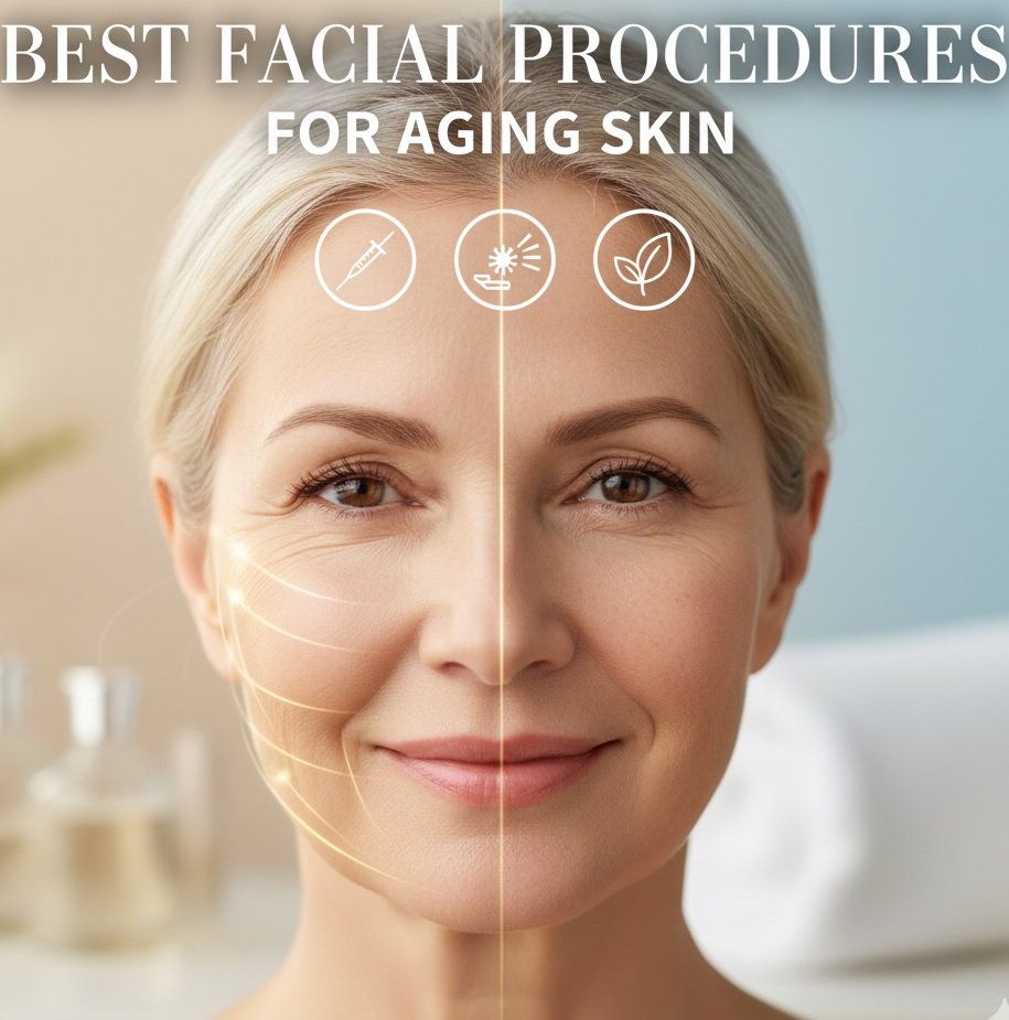 Best Facial Procedures for Aging Skin