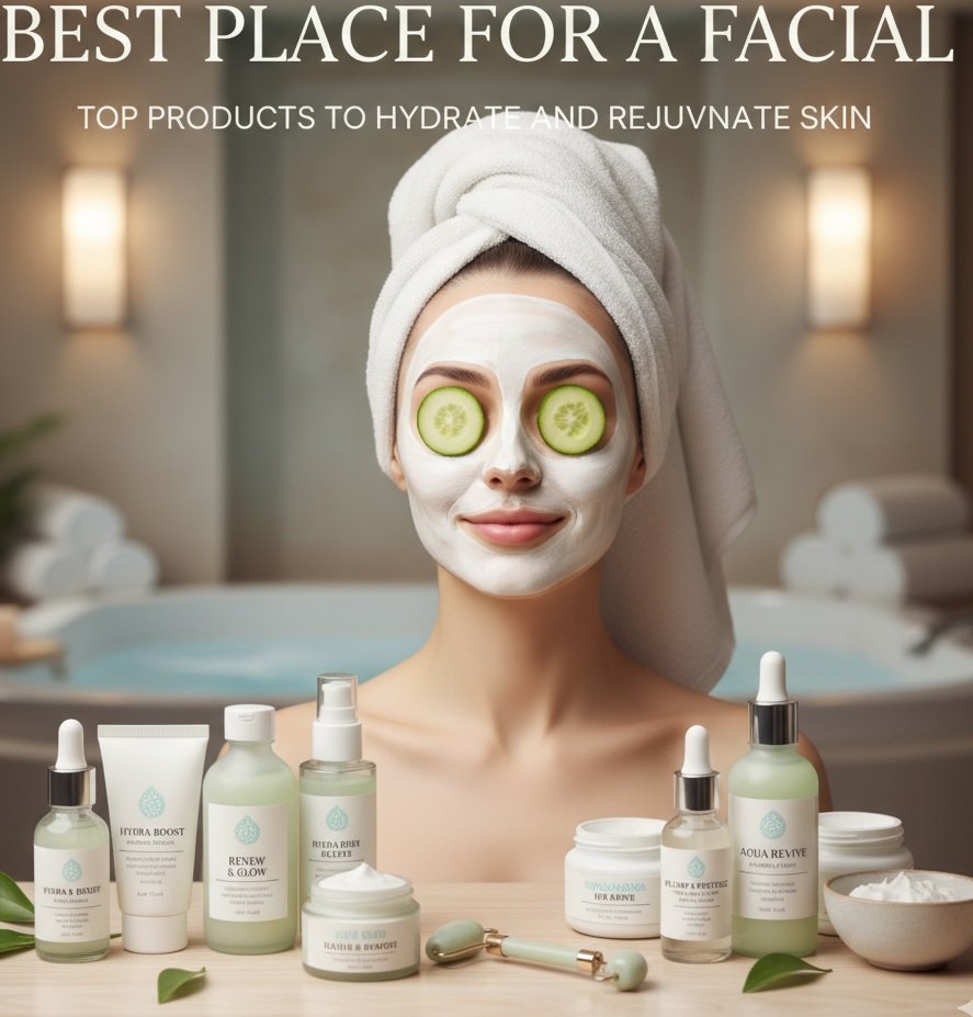 Best Place for a Facial: Top Products to Hydrate and Rejuvenate Skin