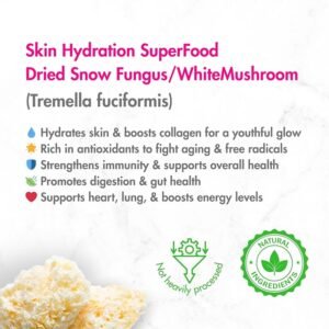 Snow Mushroom Benefits for Glowing Skin