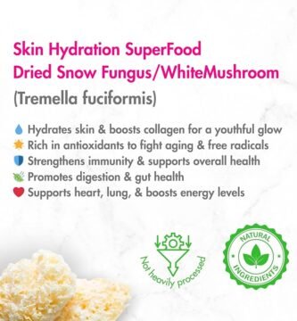 Snow Mushroom Benefits for Glowing Skin