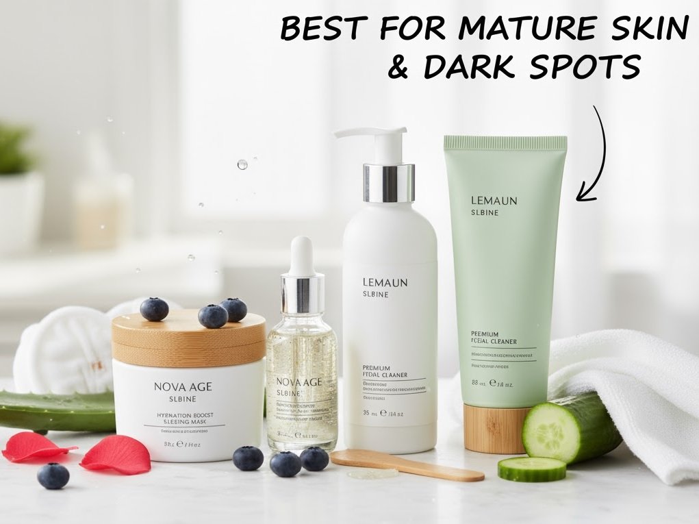 Best Facial Serum for Mature Skin to Reduce Wrinkles and Dark Spots