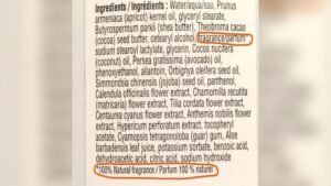 How to Spot Fragrance in Ingredient List