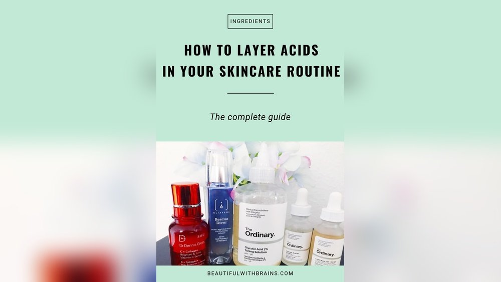 Layering Skincare Acids before Or After Vitamin C