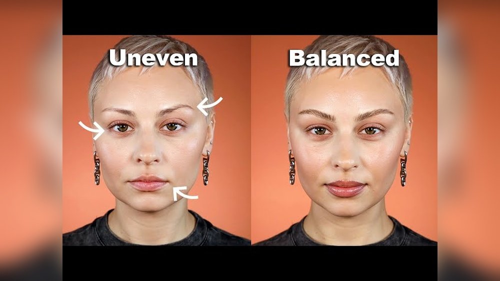 Makeup for Asymmetrical Features