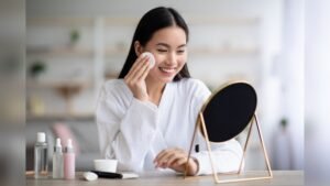 Makeup Removal Routine at Night