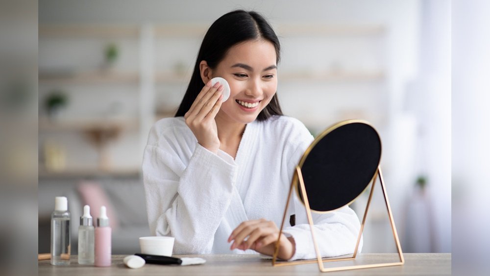 Makeup Removal Routine at Night