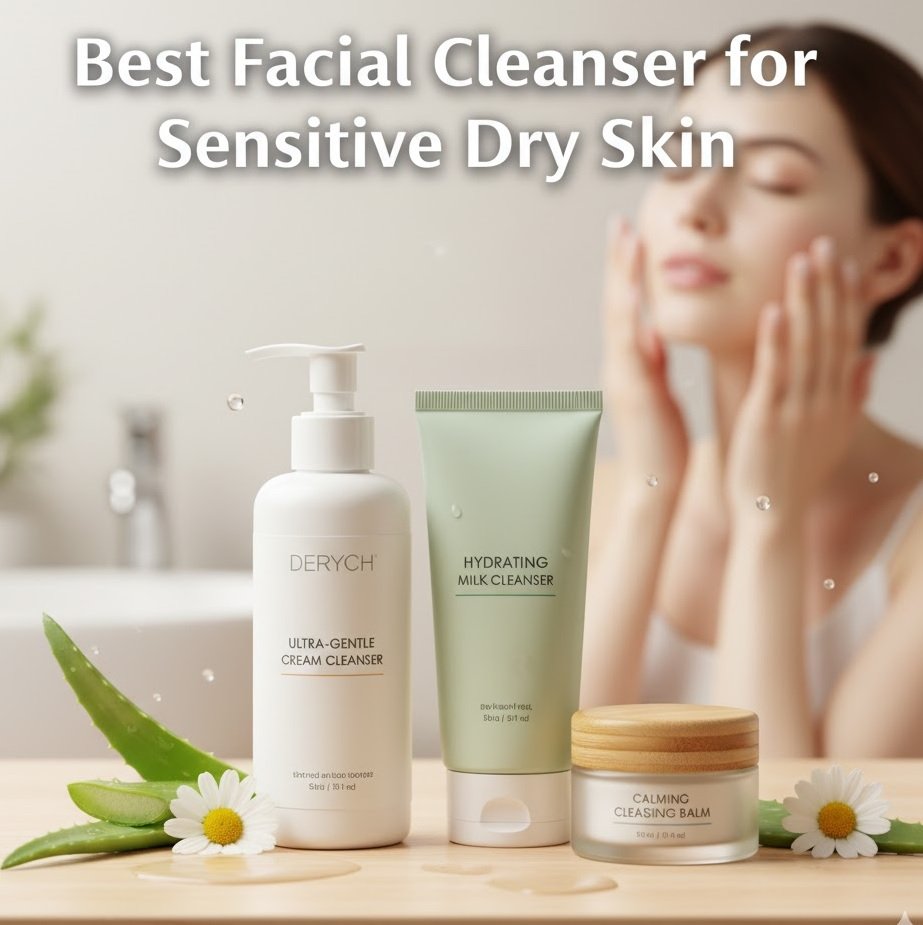 Best Facial Cleanser for Sensitive Dry Skins