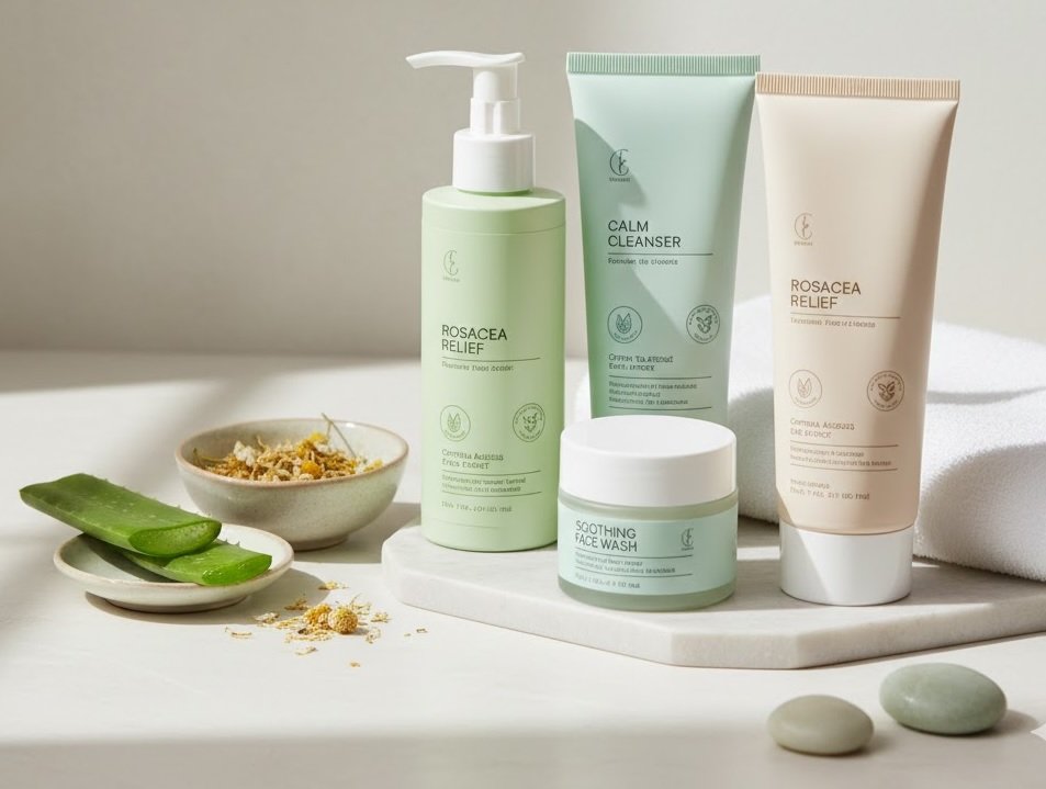 Facial Cleansers for Rosacea